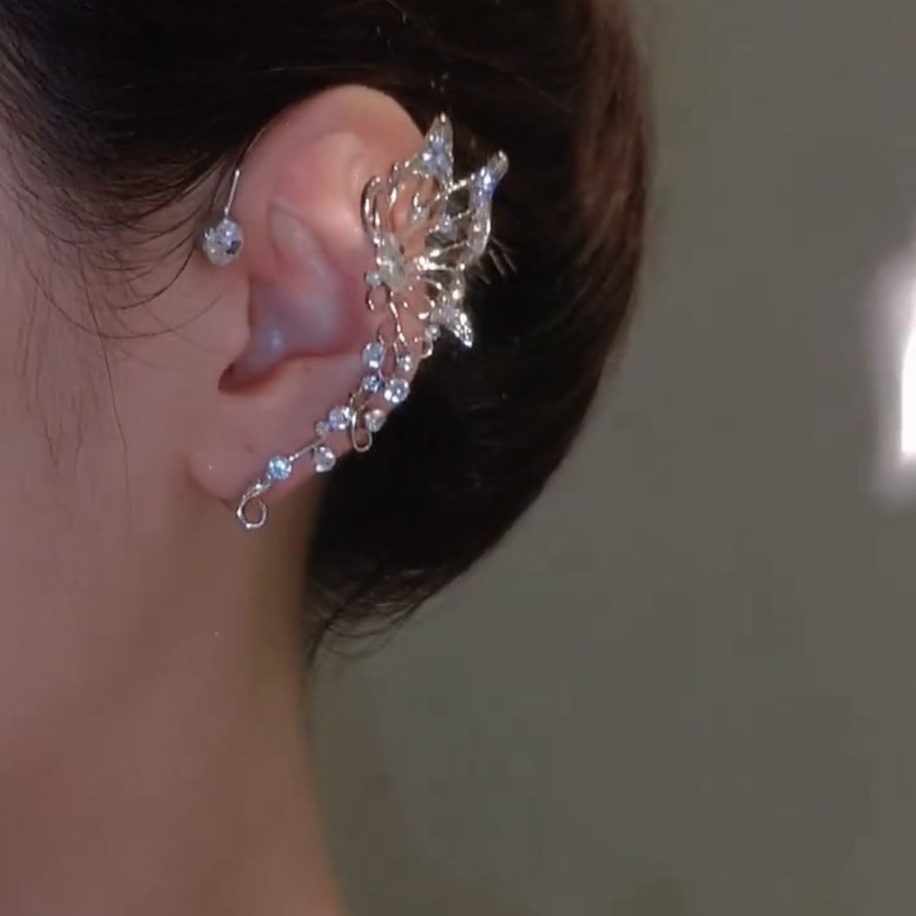 butterfly Ear Hanging