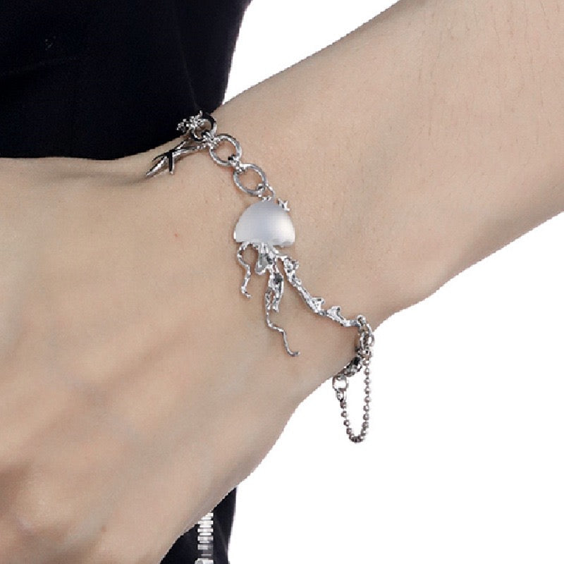 Jellyfish Silver Bracelet