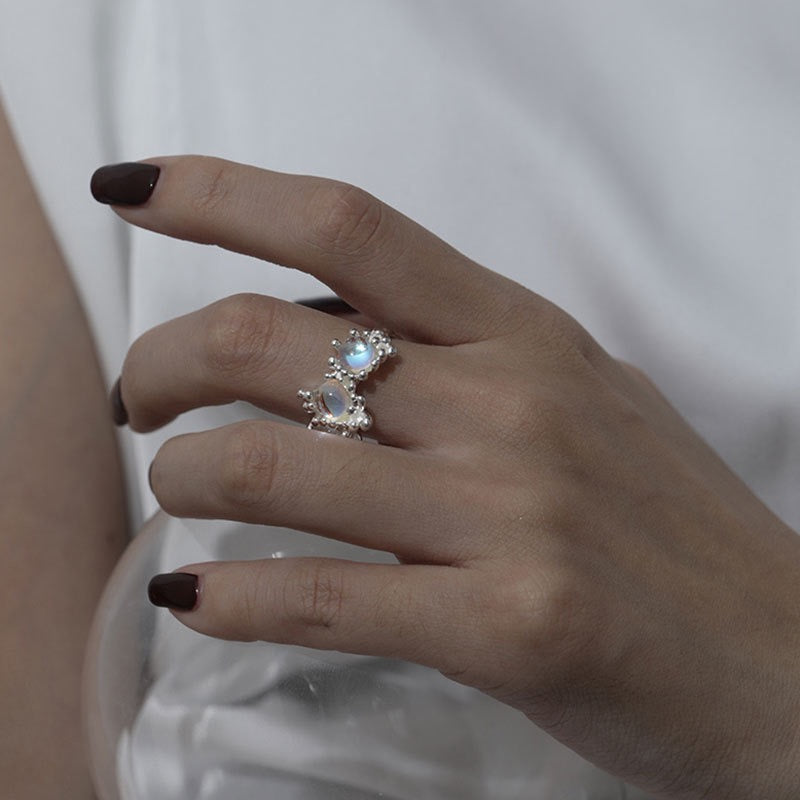 Moonstone ring