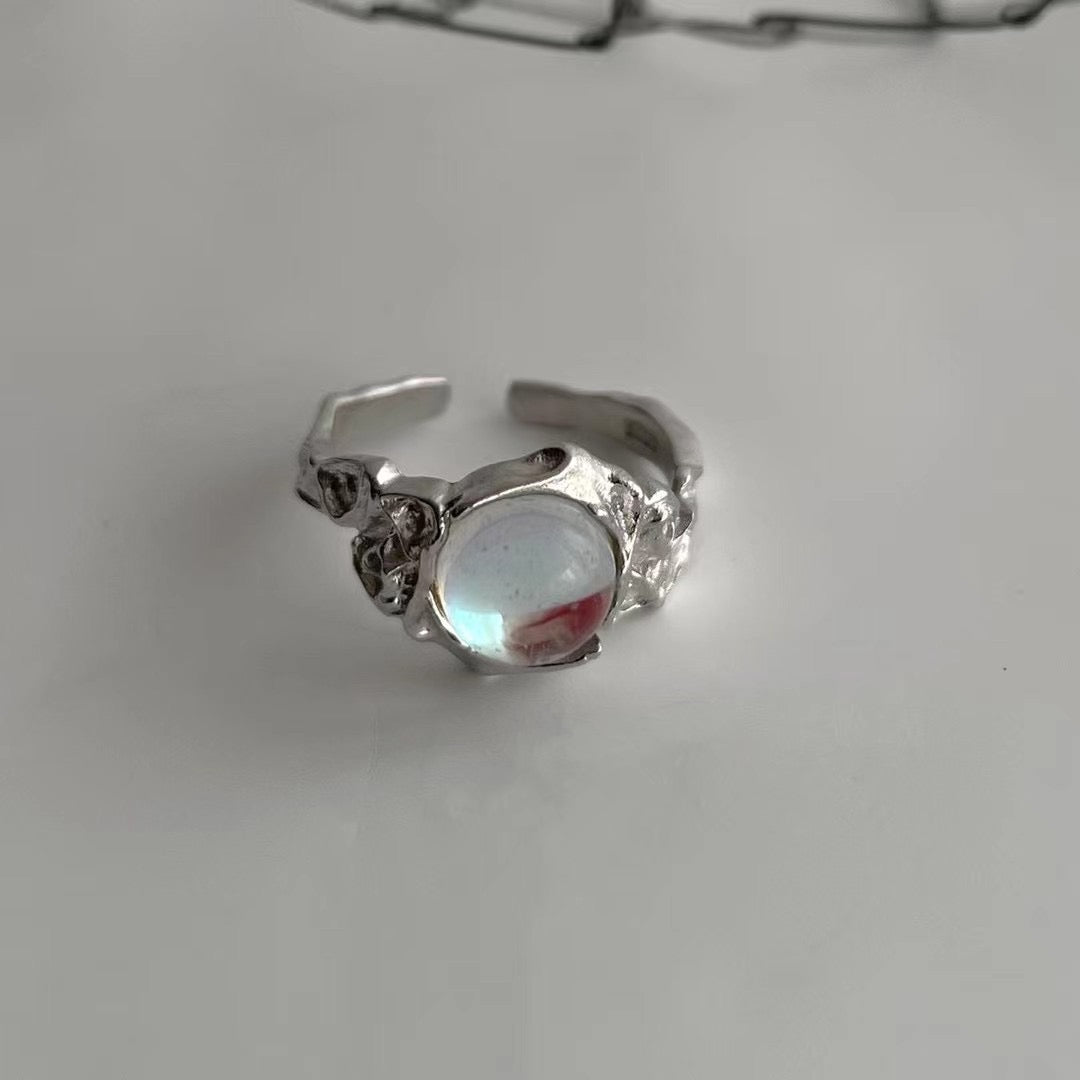 Moonstone ring