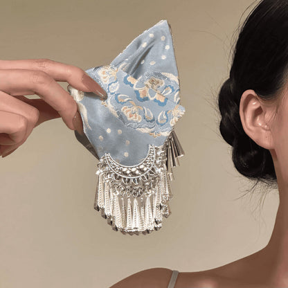 Ethnic Tassel Hair Claw