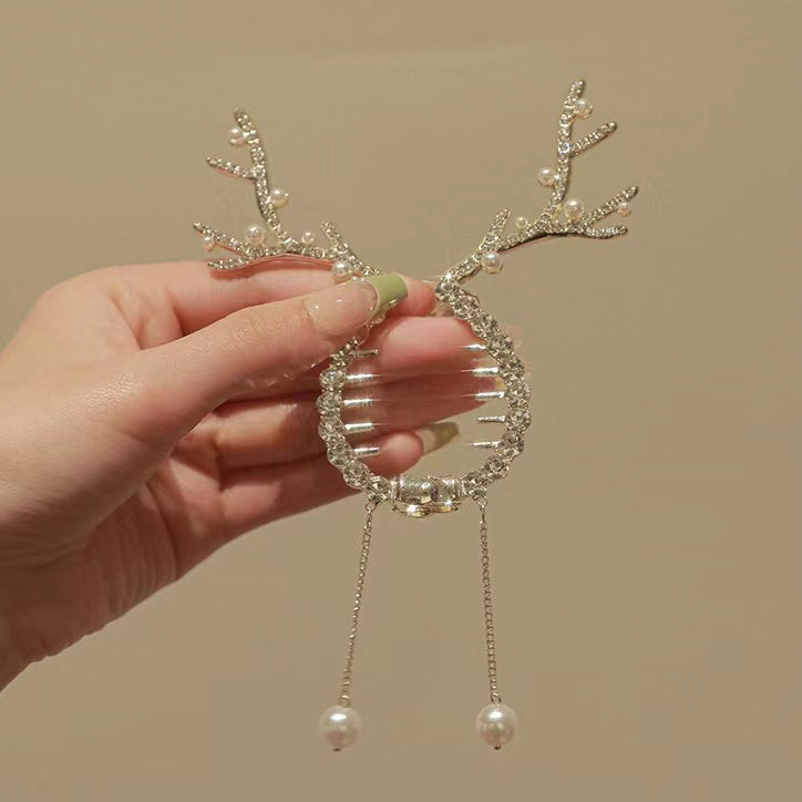 Christmas Limited Deer Red & Green Hair Accessory