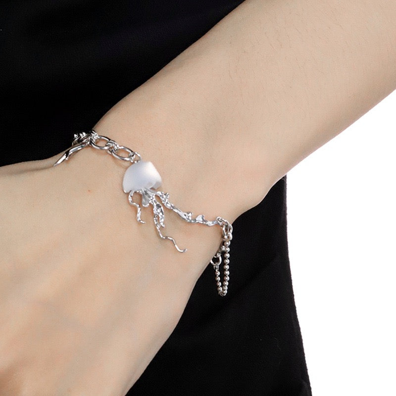 Jellyfish Silver Bracelet