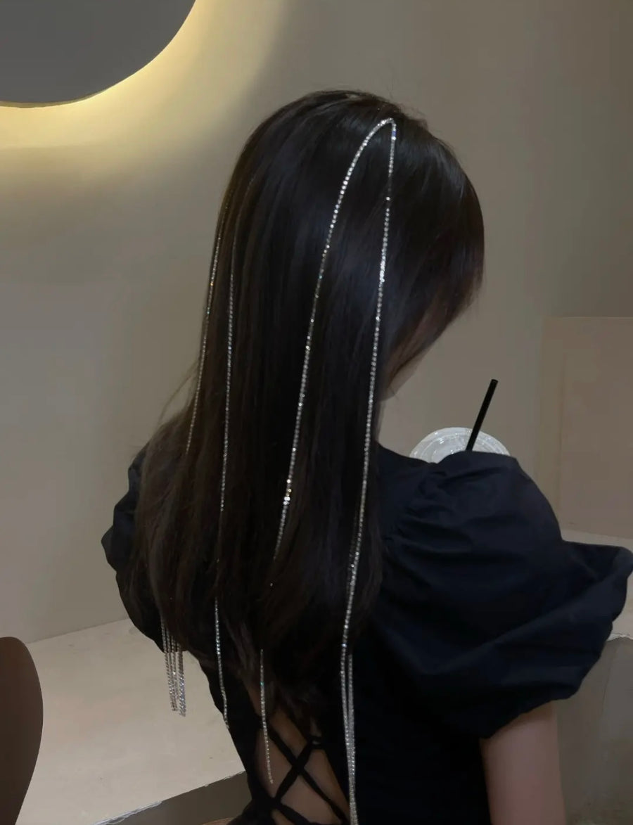 Silver Braided Weaving Hair Accessories