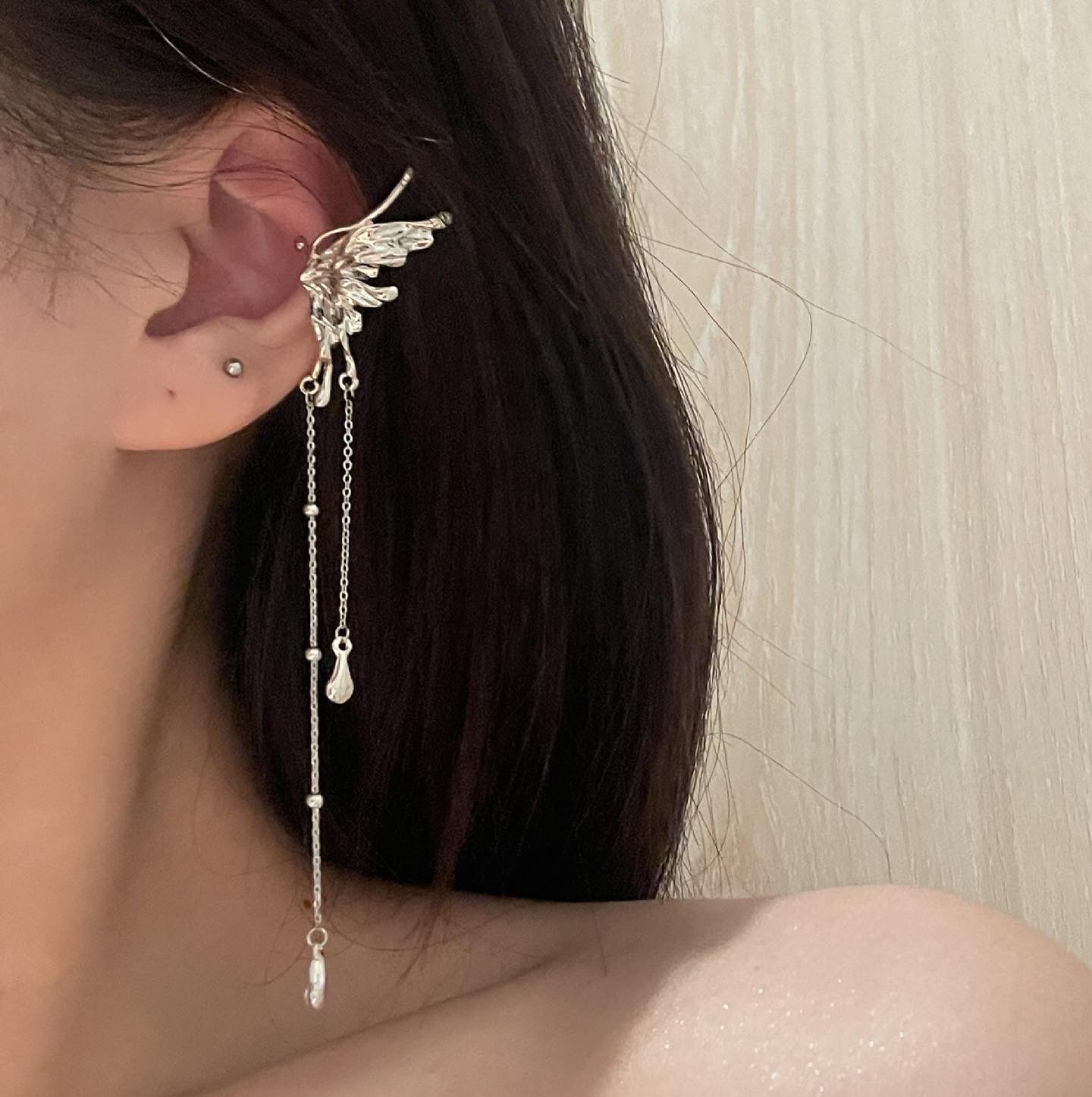 Butterfly Ear Hanging