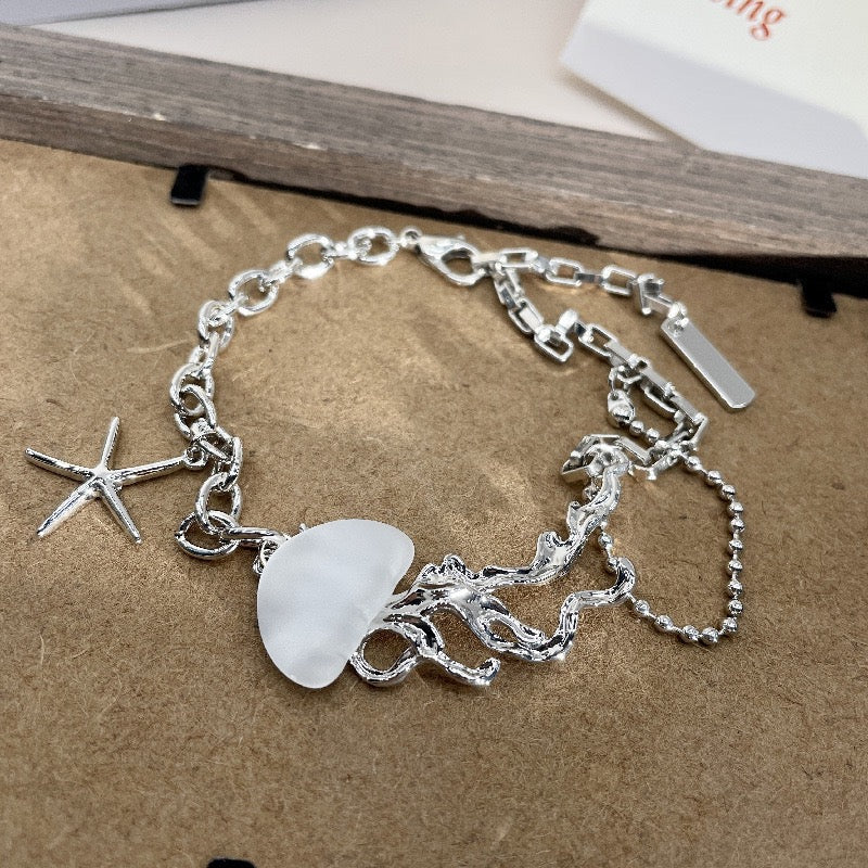 Jellyfish Silver Bracelet