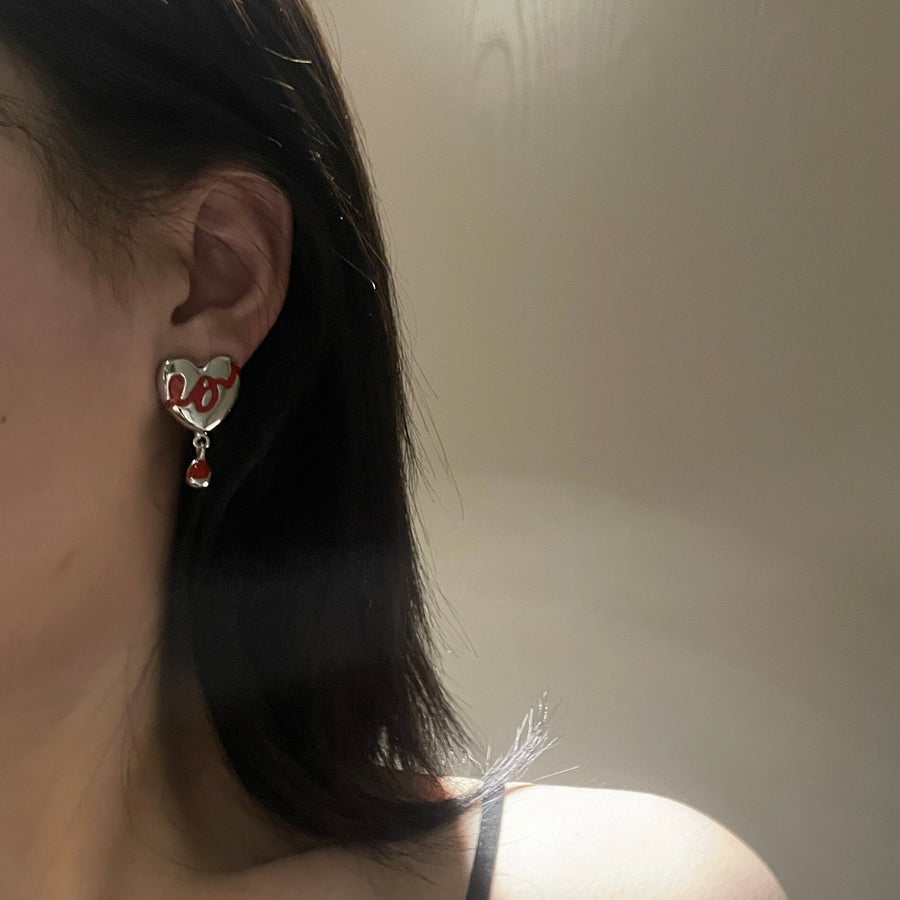 Sweet cool style earrings