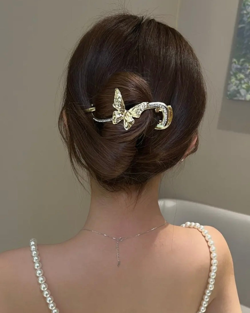 Dimond Butterfly Hair Accessory