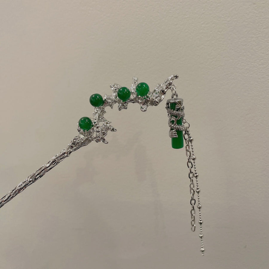 Ancient Chinese Style Jade Hair Stick