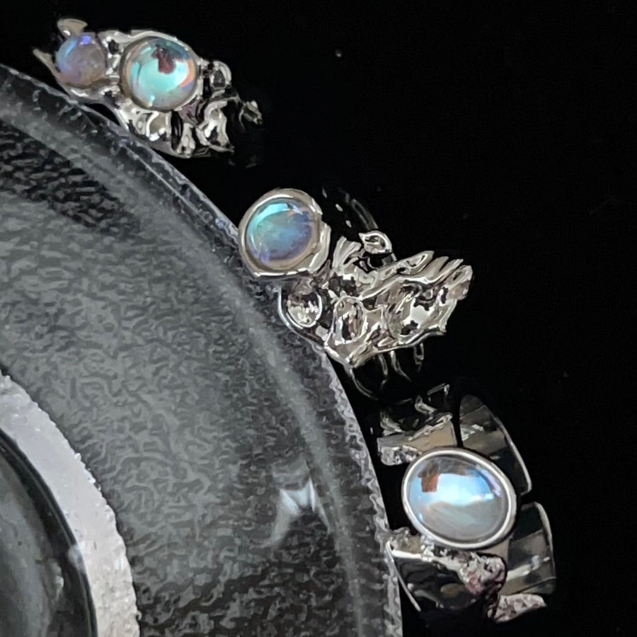 Opal Ring set (3 pieces)