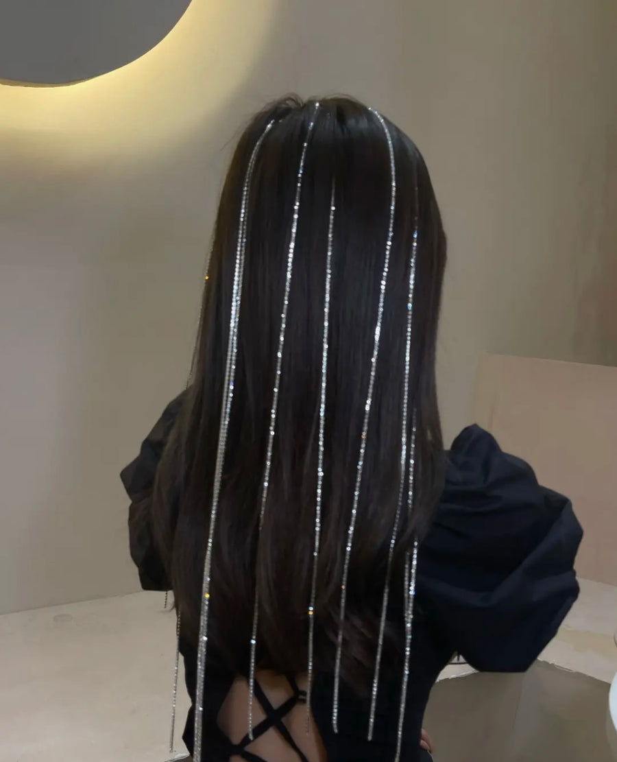 Silver Braided Weaving Hair Accessories