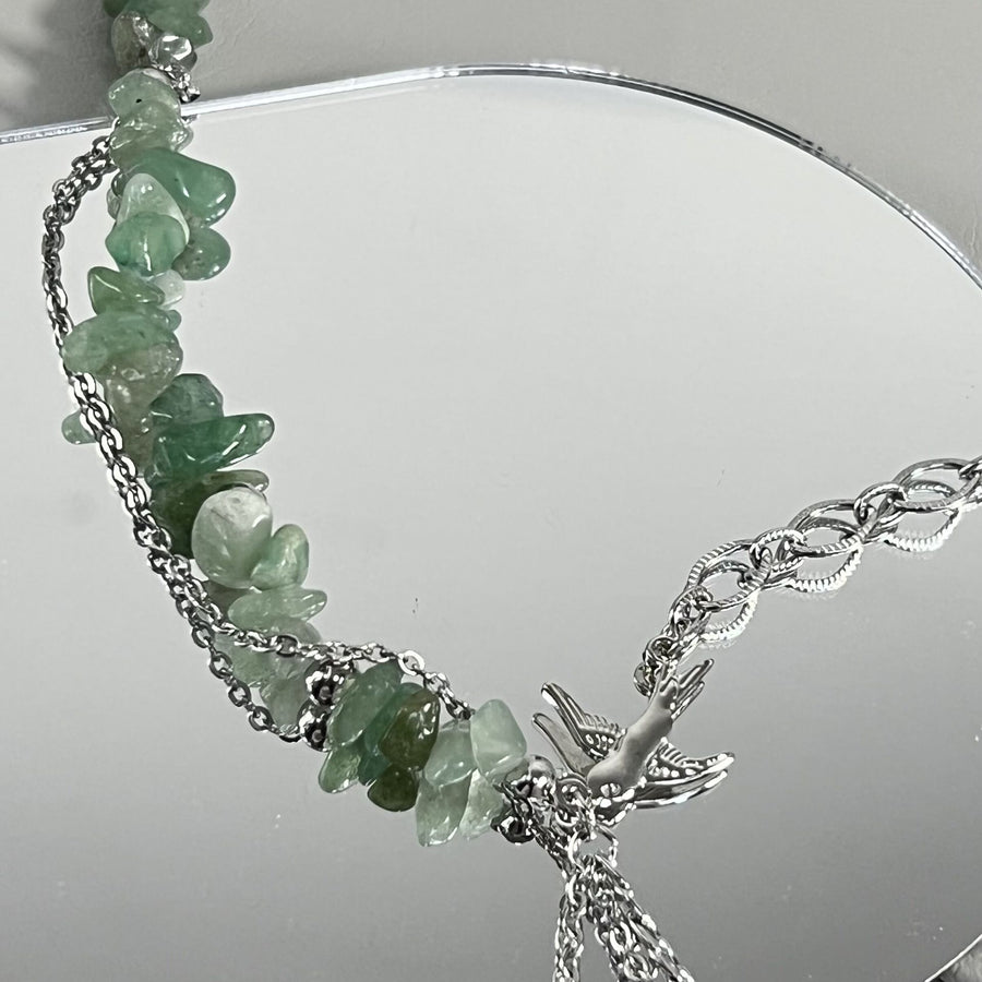 Green Stone Necklace