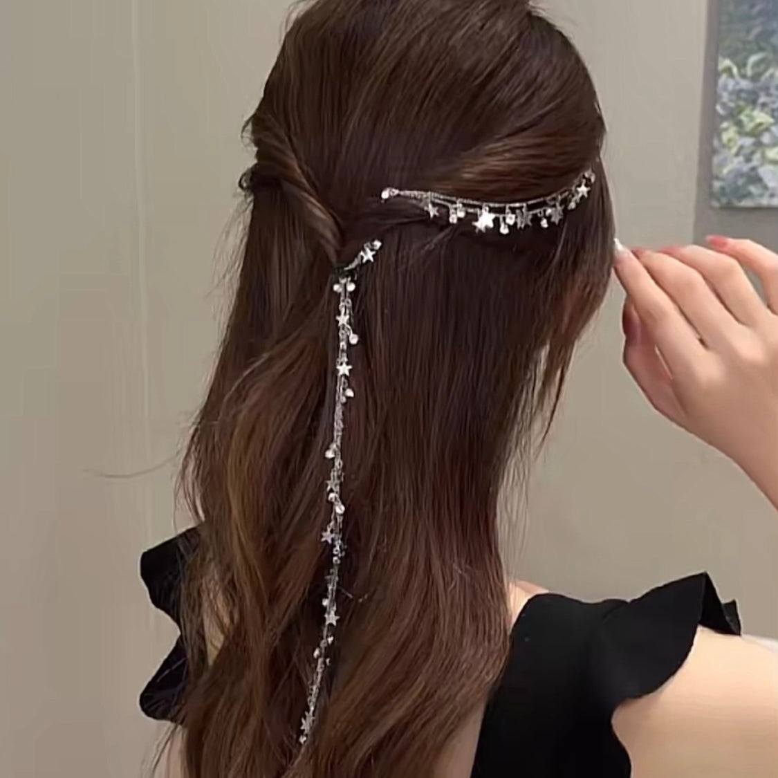 Star Tassel Braided Hair Ornaments