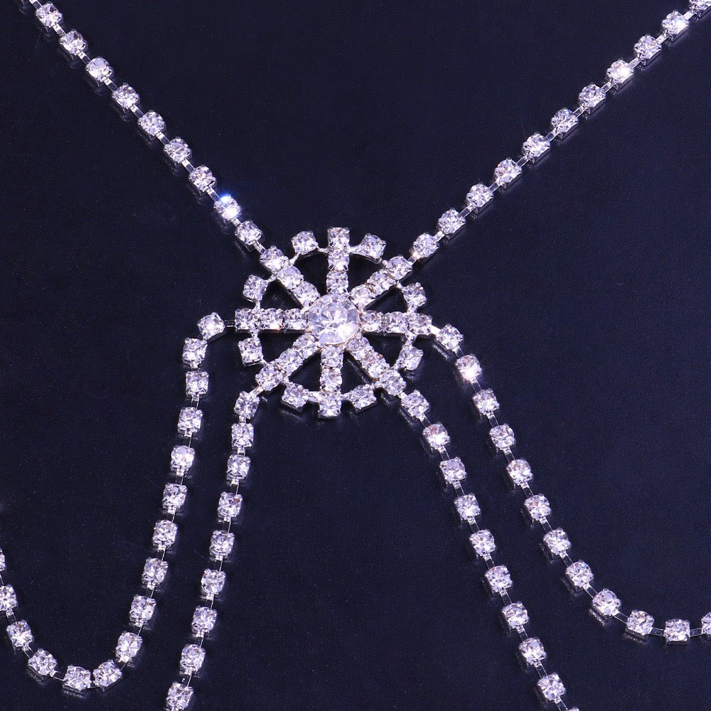 Dimond Snowflake Leg Chain