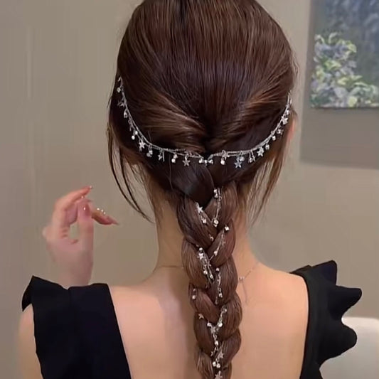 Star Tassel Braided Hair Ornaments