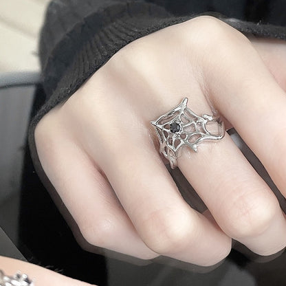 (Buy 1 Get 3) Rock n Roll Spider Ring Set