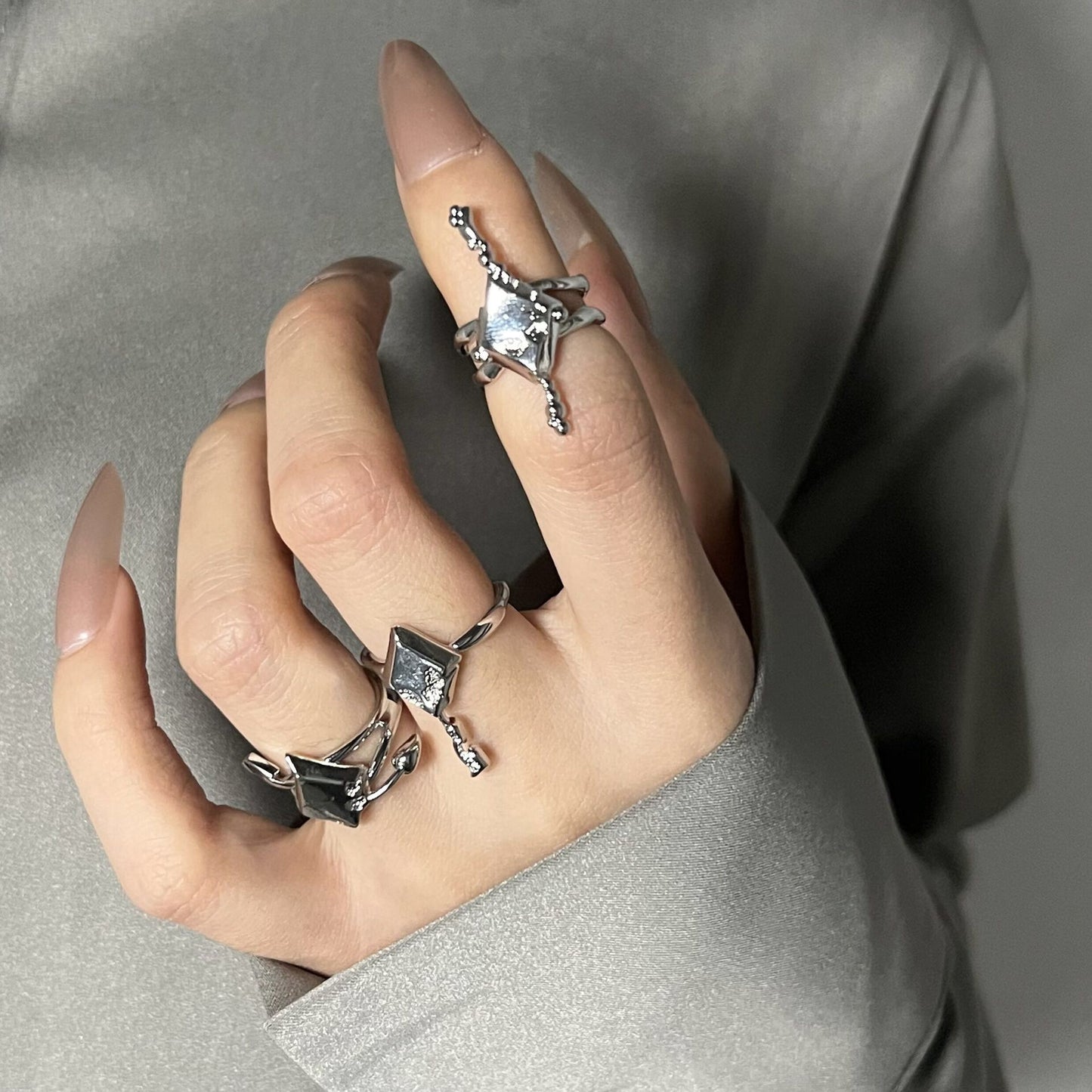 Cool Girl Ring Set