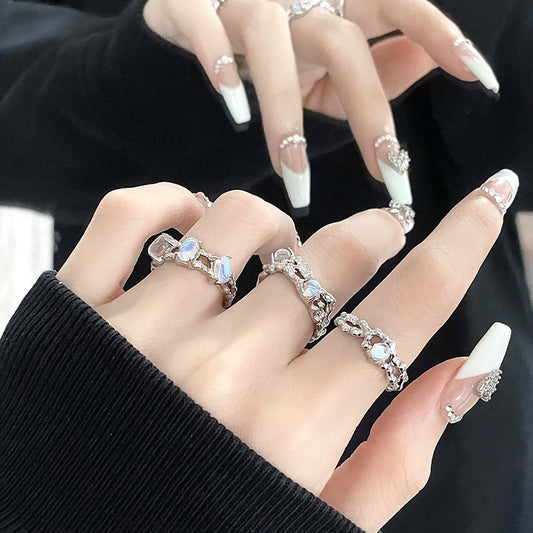 (Buy1 Get3) Moonlight Rings