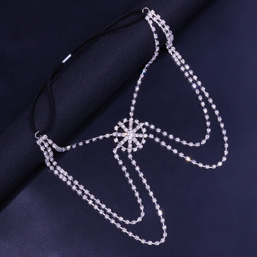 Dimond Snowflake Leg Chain