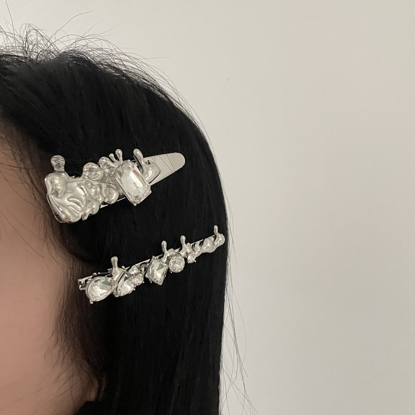 Rhinestone Hairpin