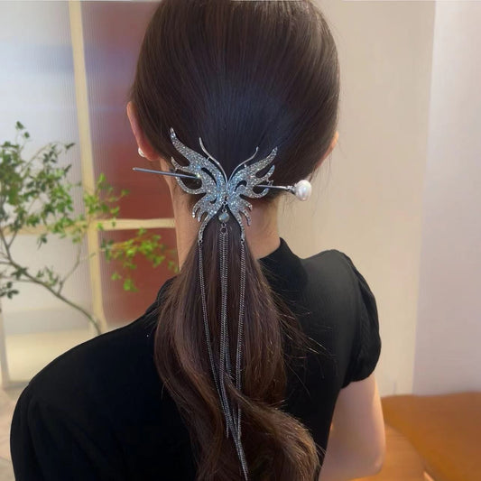 Butterfly Princess Tassel Hairpin