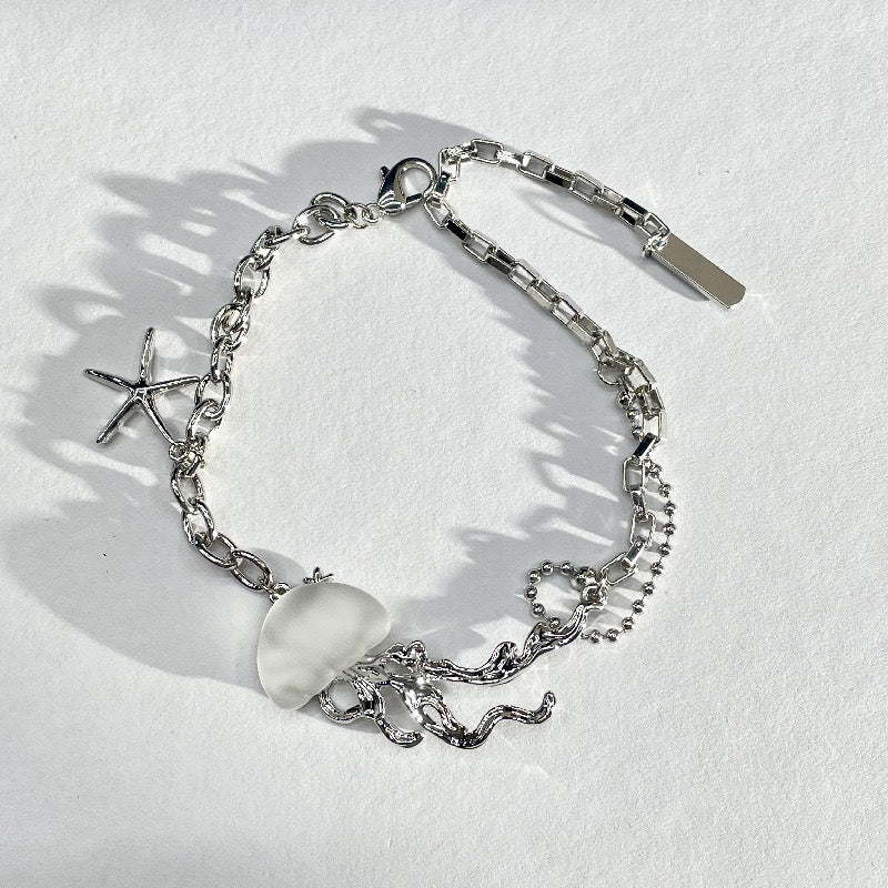 Jellyfish Silver Bracelet