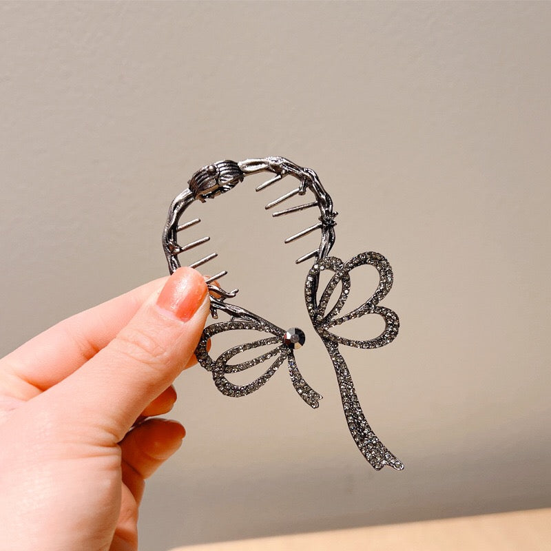 Lilian French Style Bow Hair Clip