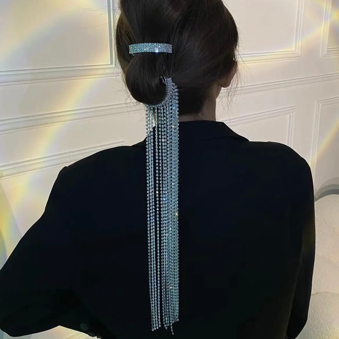 Long Tassel Party Night Hairpin