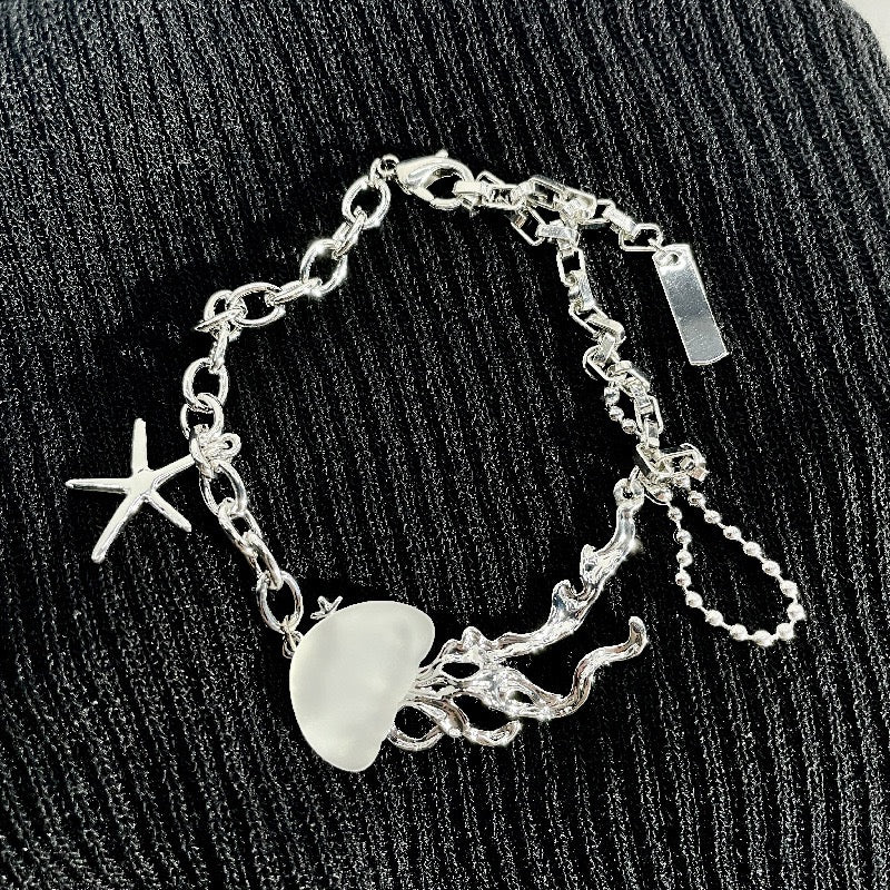 Jellyfish Silver Bracelet