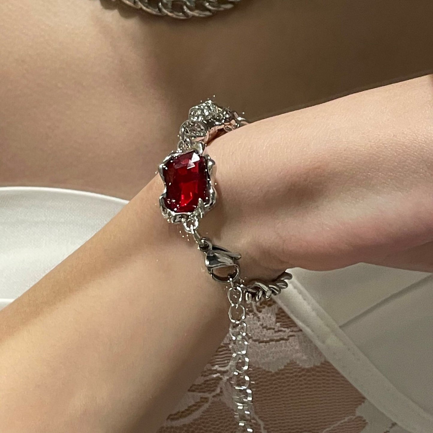 Ruby Bracelet