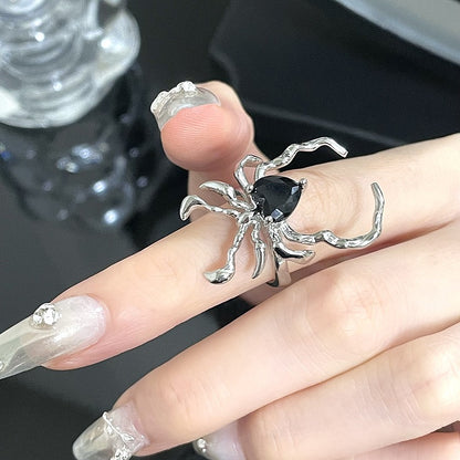 (Buy 1 Get 3) Rock n Roll Spider Ring Set