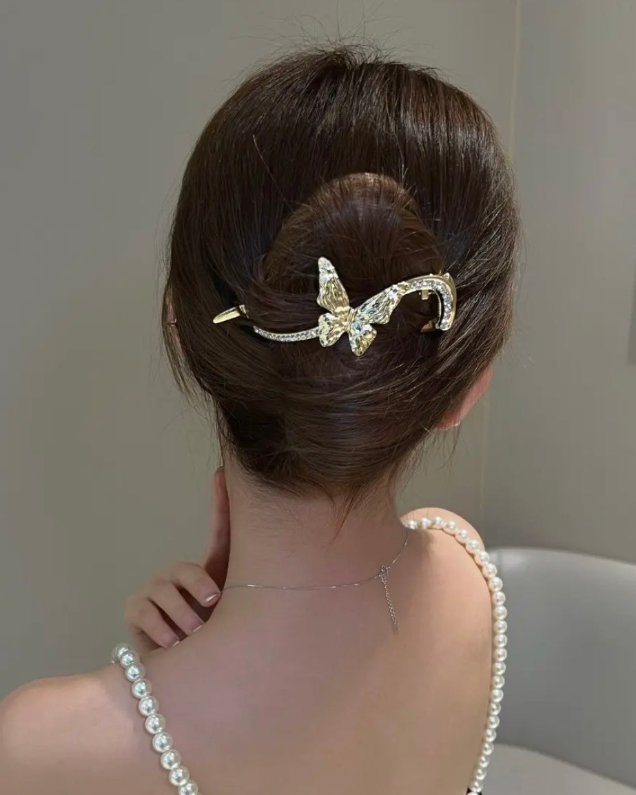 Dimond Butterfly Hair Accessory