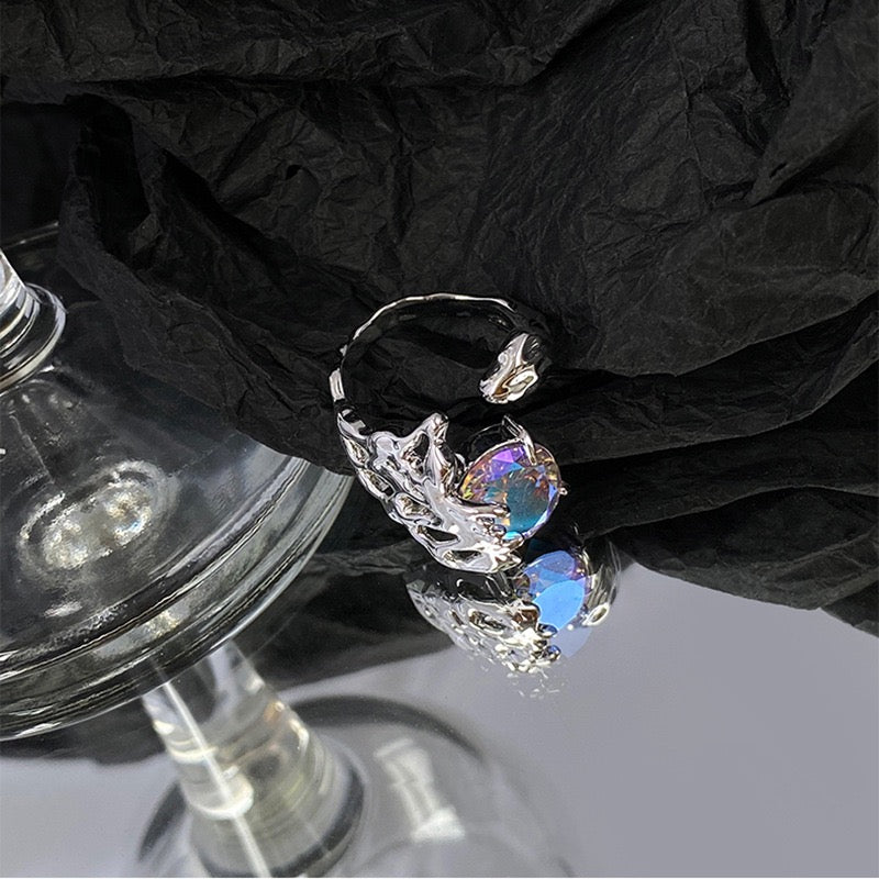 (Buy1 Get2) Sparkling Colorful Opal Ring Set